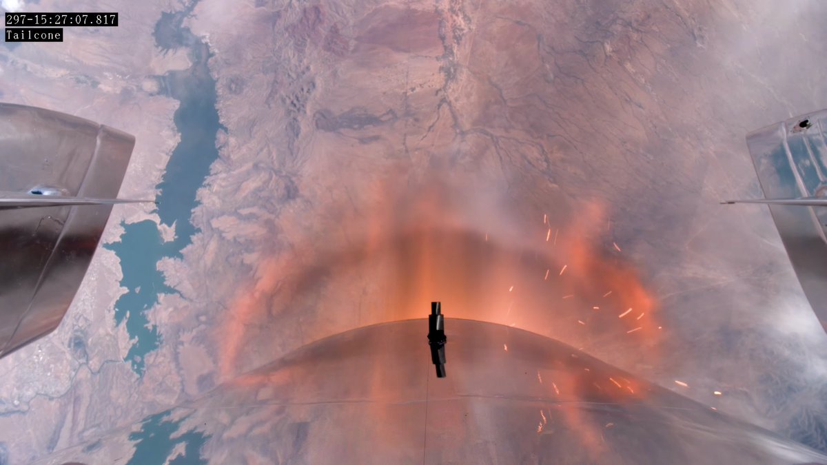 NicolaPecile's tweet photo. It was an honor and a privilege to fly Unity’s last commercial flight during Galactic 07. So much work by so many incredible employees. While we might see Unity flying in a different role, the focus is now on the Delta class. Farewell VSS Unity, you’ve been an incredible ship! https://t.co/bcd4rraCiA