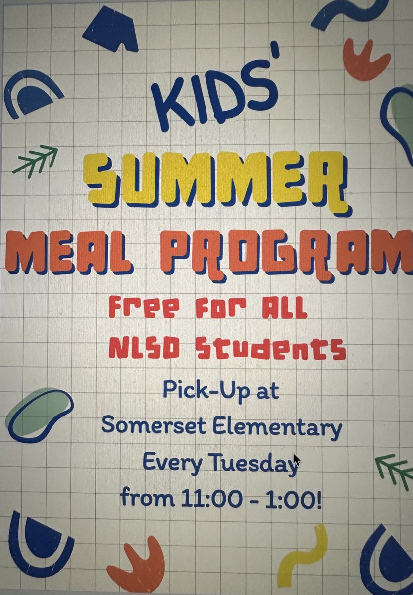 Beginning tomorrow, June 10th!
Free for ALL Northern Local School Age Children!