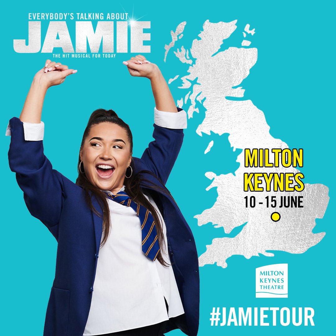 Everybody’s Talking About Jamie - Musical (@jamiemusical) on Twitter photo Milton Keynes, we have arrived! Join the party at <a href="/MKTheatre/">Milton Keynes Theatre</a> until Saturday 15 June only! 🩵✨
#JamieTour everybodystalkingaboutjamie.co.uk Milton Keynes, we have arrived! Join the party at <a href="/MKTheatre/">Milton Keynes Theatre</a> until Saturday 15 June only! 🩵✨
#JamieTour everybodystalkingaboutjamie.co.uk