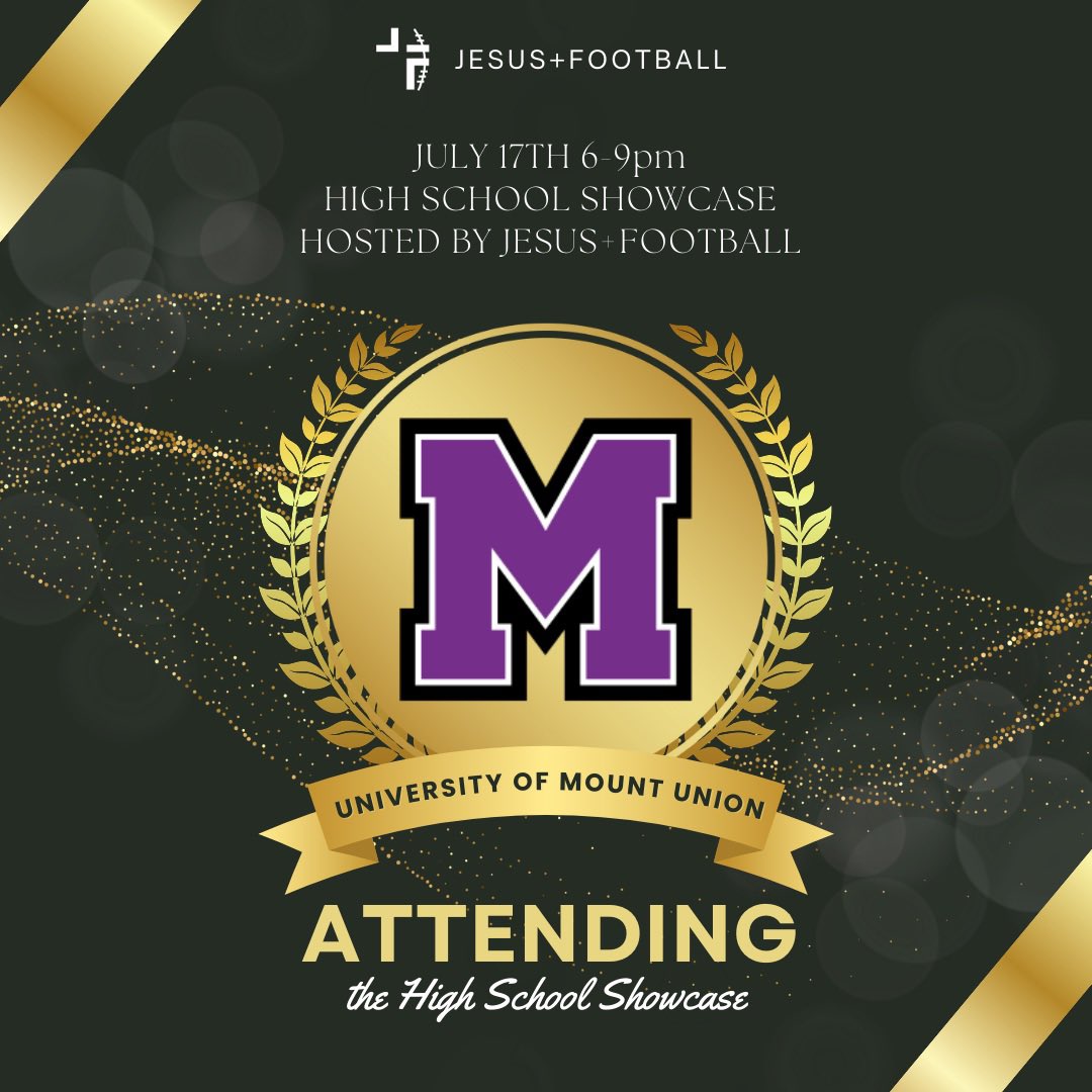 The University of Mount Union will be attending our High School Showcase!
