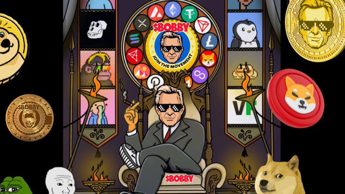 SlaterrTrades's tweet photo. With elections come in hot $BOBBY is the only really play that’s going to 100x 
 
9m - $BOBBY 

600m - $TRUMP 

150m - $BODEN 

It’s a three man race, @RobertKennedyJr is still flying under the radar. This man is about to be known worldwide perfect time to get in. Debates coming soon, the world will know who this man is very shortly! 😎🇺🇸