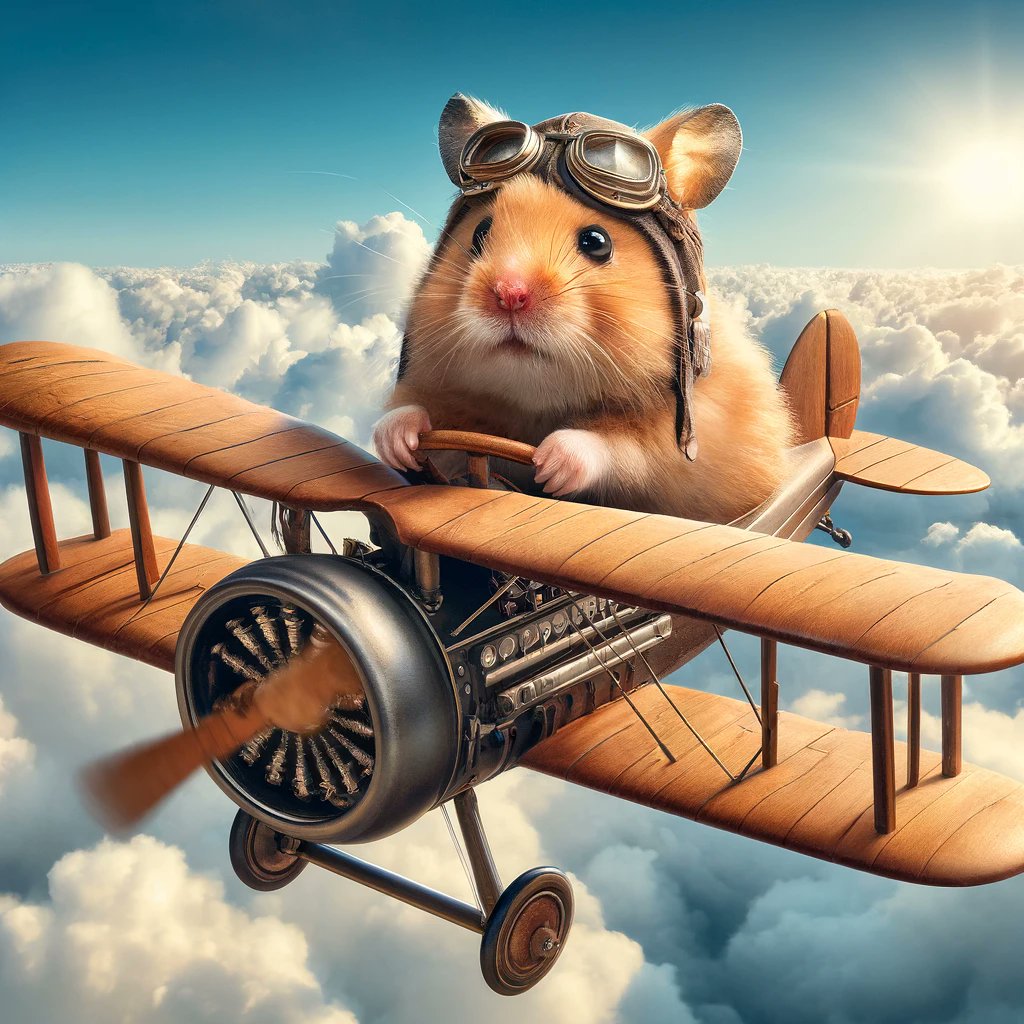 Hamster Fly 🛩️🛩️🛩️
$Hamter #Solana
