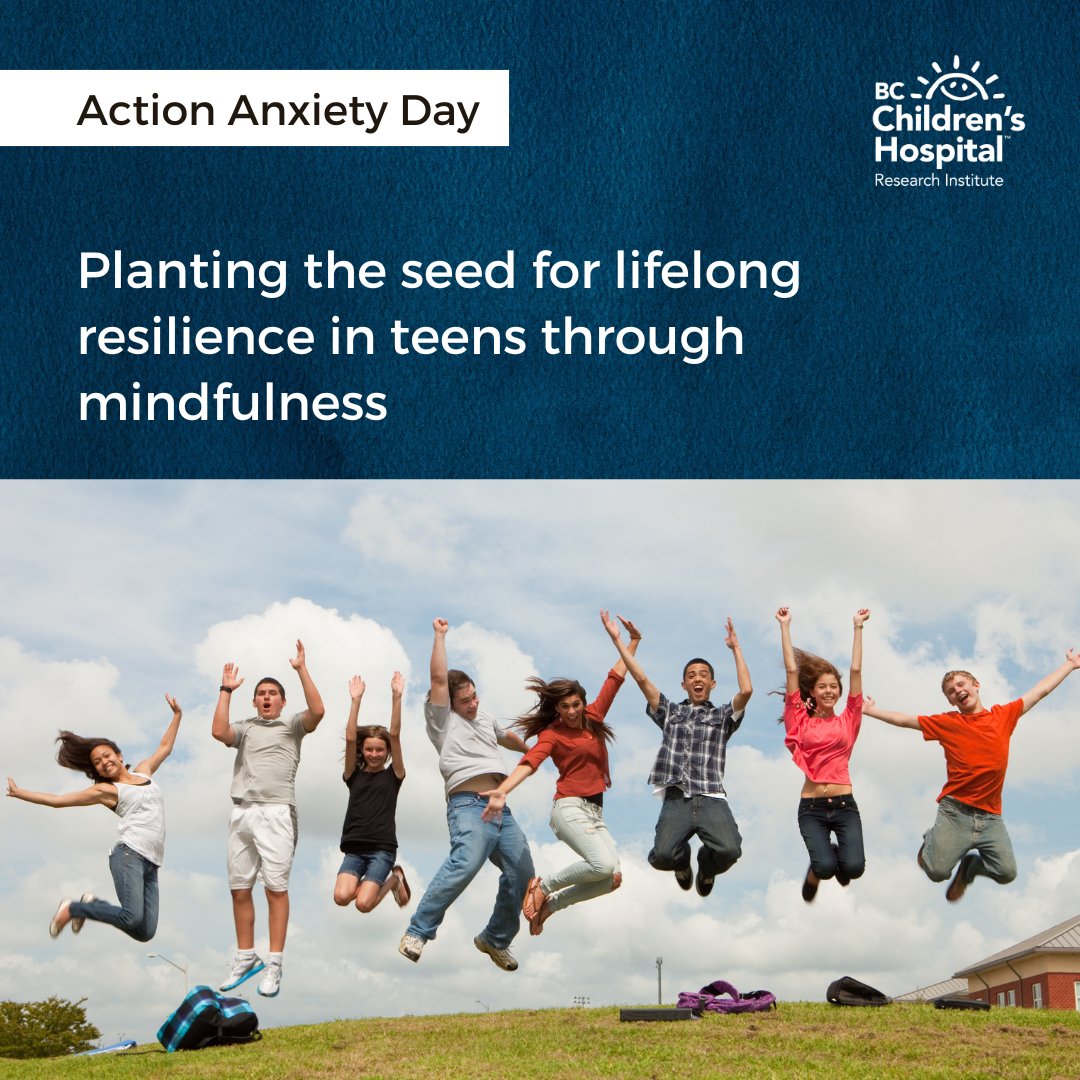 Happy #ActionAnxietyDay! To mark the day, we're diving into the topic of mindfulness for teens and how it can be the foundation for lifelong resilience. Check out our Q&amp;A with <a href="/BCChildrensHosp/">BC Children's Hospital</a> Centre for Mindfulness director Dr. Dzung Vo to learn more: bcchr.info/3ojqrSL