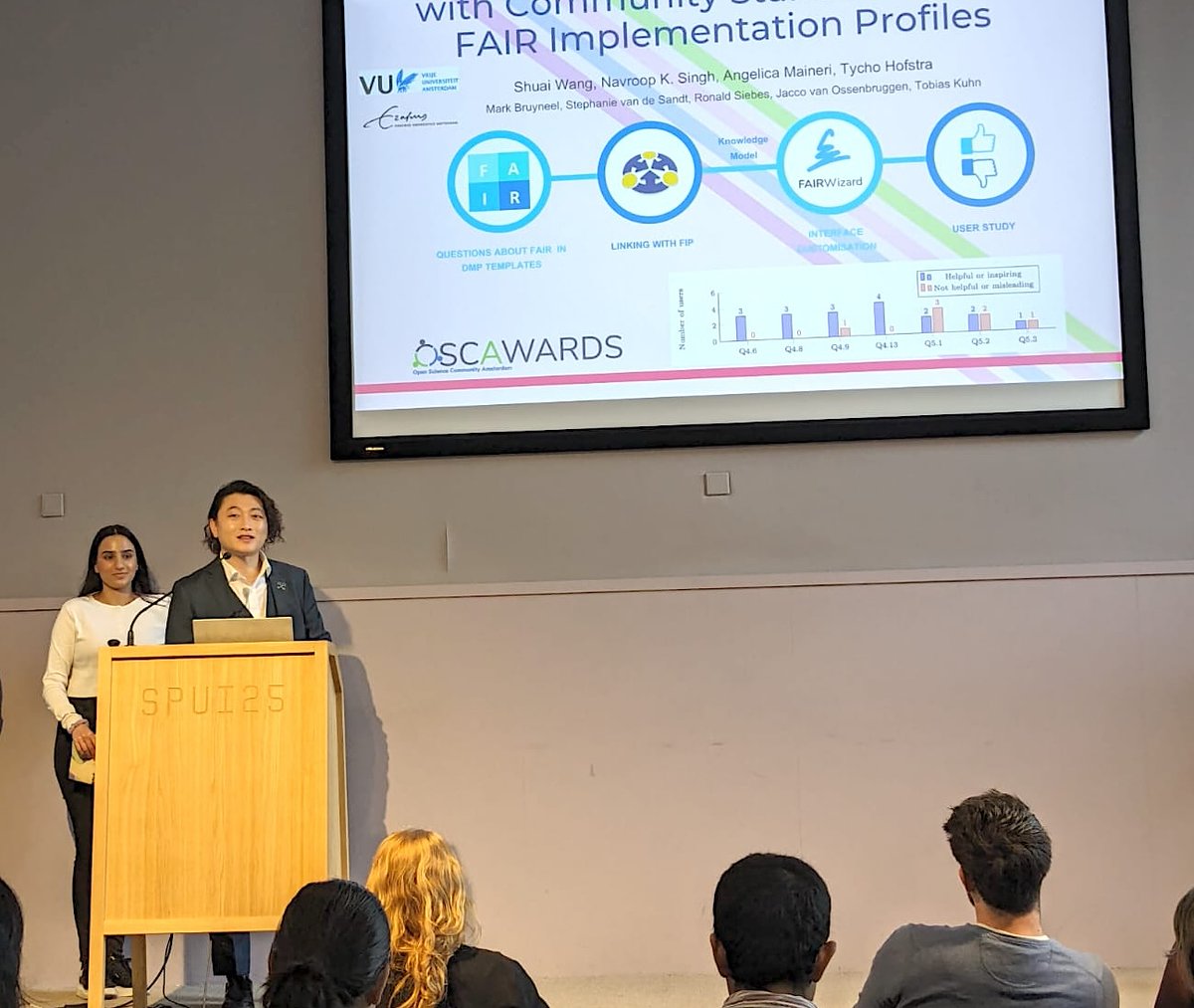 Shuai Wang (@shuai_wang_ai) on Twitter photo I'm thrilled to announce that we won the OSCA Award! Thanks for all the hard work by my student Navroop Kaur Singh. Many thanks for all the contributions from <a href="/jrvosse/">Jacco van Ossenbruggen</a>, <a href="/txkuhn/">Tobias Kuhn (@tkuhn@mastodon.social)</a> <a href="/AngelicaMaineri/">Angelica Maineri</a>, and other coauthors! I'm thrilled to announce that we won the OSCA Award! Thanks for all the hard work by my student Navroop Kaur Singh. Many thanks for all the contributions from <a href="/jrvosse/">Jacco van Ossenbruggen</a>, <a href="/txkuhn/">Tobias Kuhn (@tkuhn@mastodon.social)</a> <a href="/AngelicaMaineri/">Angelica Maineri</a>, and other coauthors!