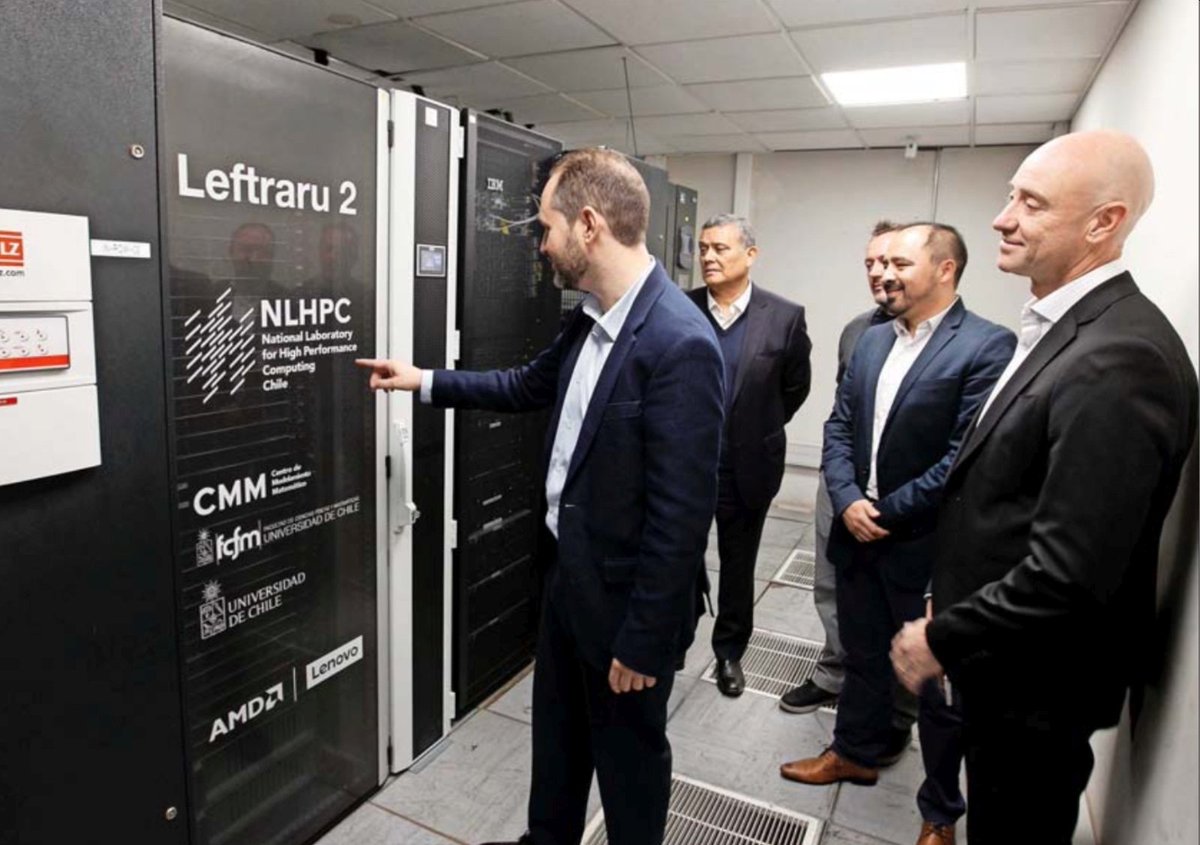 nlhpc (@nlhpc) on Twitter photo Leftraru Epu (Leftraru 2) es el nuevo supercomputador de Chile que cuadruplica la potencia existente
nlhpc.cl/leftraru-epu-e… Leftraru Epu (Leftraru 2) es el nuevo supercomputador de Chile que cuadruplica la potencia existente
nlhpc.cl/leftraru-epu-e…