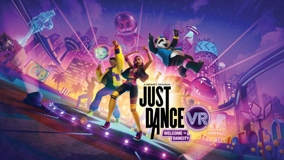 justdancegame's tweet photo. Dancing with your friends is about to get even more fun! Just Dance VR: Welcome to Dancity launches on October 15, letting Meta Quest users dance in immersive 360° spaces. https://t.co/Av0WpPo665 https://t.co/t5n6s2MZVy