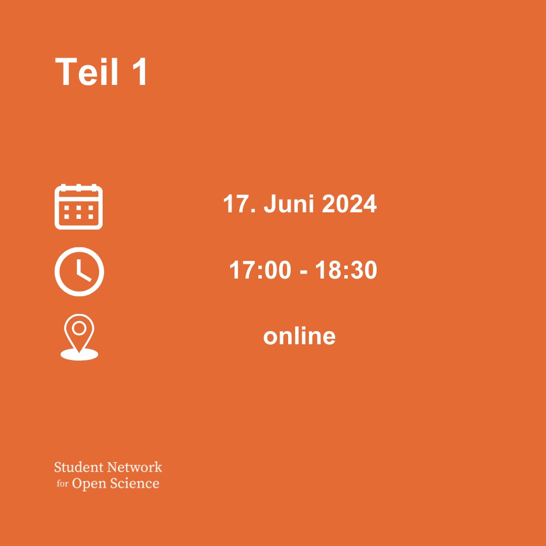 Student Network for Open Science tweet media