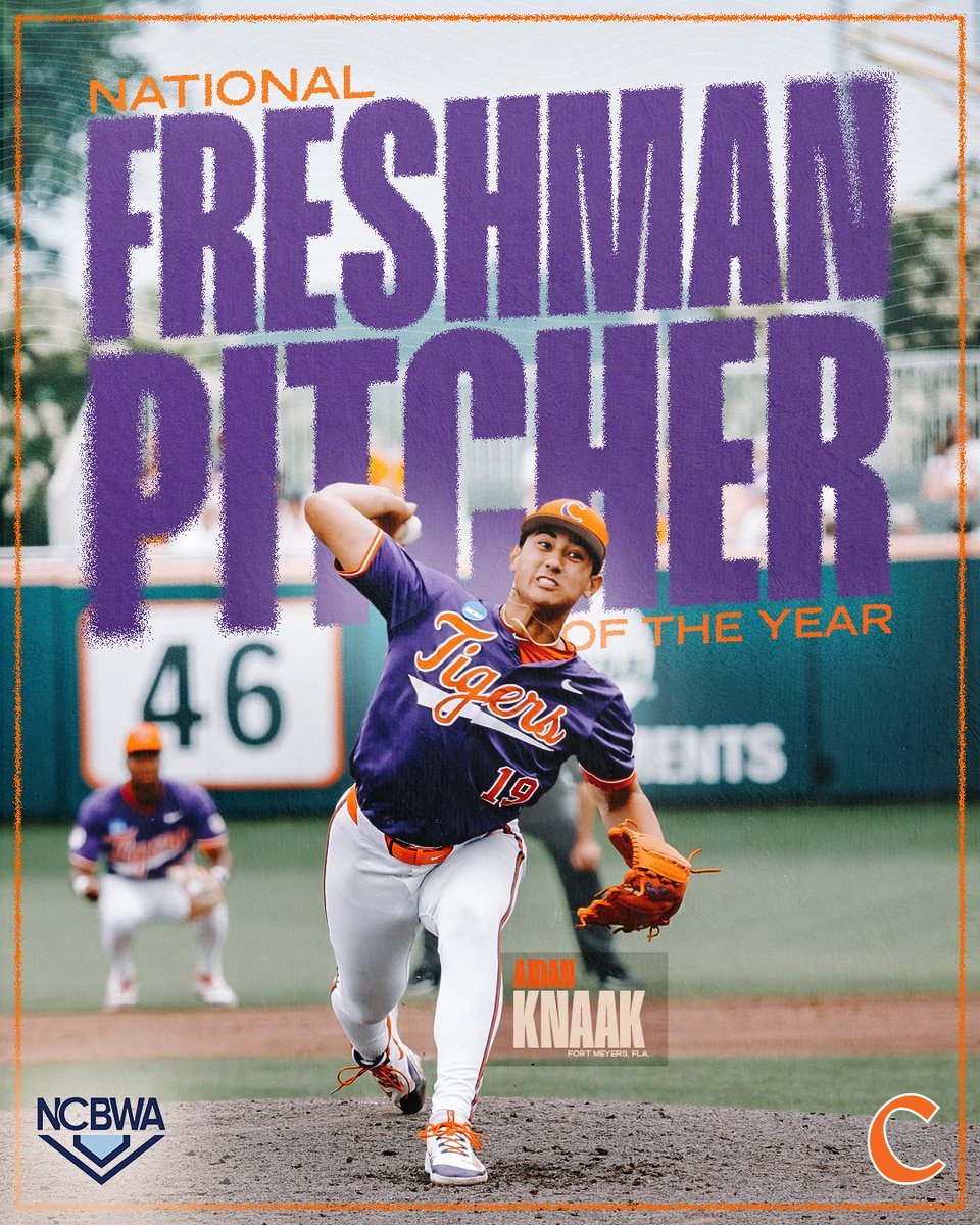 Clemson Baseball (@clemsonbaseball) on Twitter photo Great year No. 1๏ธโฃ for 1๏ธโฃ9๏ธโฃ & bigger things to come in 2๏ธโฃ0๏ธโฃ2๏ธโฃ5๏ธโฃ. <a href="/aidan_knaak/">Aidan Knaak</a> ๐
bit.ly/3yZssfO Great year No. 1๏ธโฃ for 1๏ธโฃ9๏ธโฃ & bigger things to come in 2๏ธโฃ0๏ธโฃ2๏ธโฃ5๏ธโฃ. <a href="/aidan_knaak/">Aidan Knaak</a> ๐
bit.ly/3yZssfO