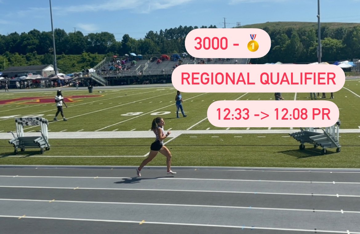 CarolinePlumme5's tweet photo. AAU Districts this past weekend was a success! I qualified for regional for 3/4 events at the end of month with some huge PRs! https://t.co/82BxMVN5iC