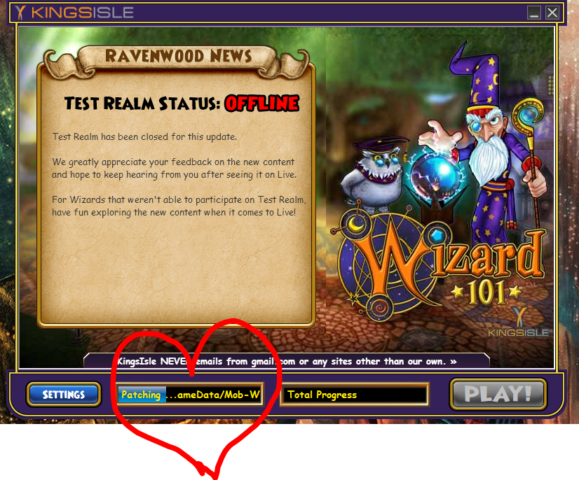 Iridian_Willow's tweet photo. This is NOT a drill! :D #Wizard101 #TestRealm https://t.co/ZknXBb1FEp
