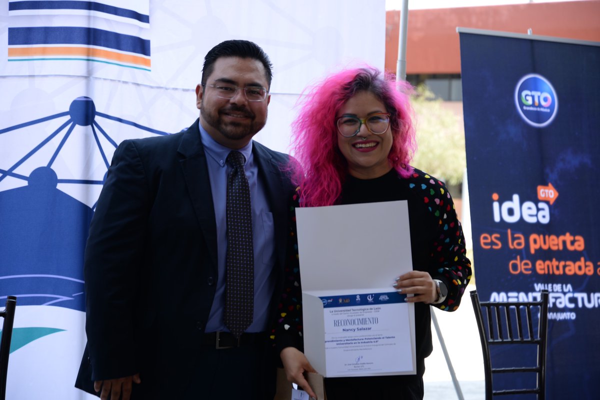 UTLmex's tweet photo. Gracias a la Ingeniera Nancy N. Salazar, egresada y #OrgulloUTL quien impartió la Charla: "Emprendimiento y Mentefactura: Potenciando el Talento Universitario en la Industria 4.0", con el objetivo de impulsar entre nuestras y nuestros una cultura de emprendimiento e innovación. https://t.co/qtGyHcizXj