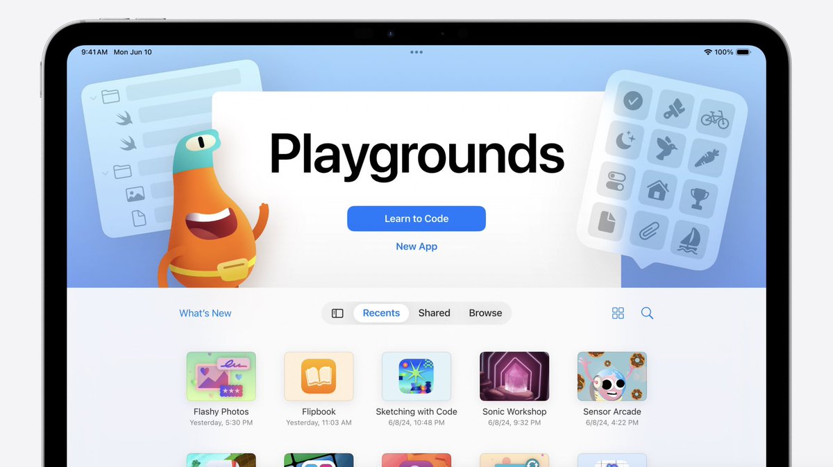 HAPPLEU's tweet photo. iPadOS 18:

- אותם עדכונים להתאמה ועיצוב אישי למסך הבית ולוח הבקרה כמו ב-iOS 18
- סרגל כרטיסיות צף עם אפשרויות התאמה אישית.
- שיתוף מסך בשיחת וידאו עם ציור חי, ויכולת לתת שליטה מרחוק.
- אפליקצית מחשבון מתקדמת.
- Smart Script ליפות את כתב היד.

#ipadOS #WWDC24 https://t.co/upOtHHyVeH