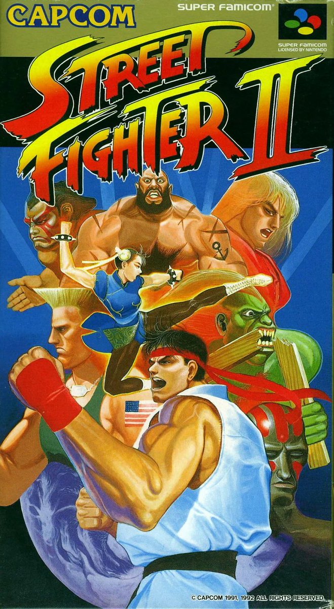 FGAnniversaries's tweet photo. 32 years ago today, Street Fighter II: The World Warrior was released on the Super Nintendo Entertainment System in JP. It was developed and published by Capcom. https://t.co/VqRBzcYoIQ