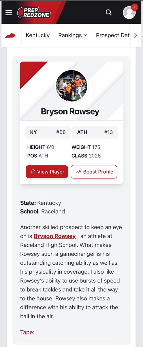 Bryson1Rowsey's tweet photo. Thank you @drew_toennies for the write up! @PrepRedzoneKY @PrepRedzone @LippertScouting @MaximilianKard1 @NWahlScouting https://t.co/UCBVDoPttl