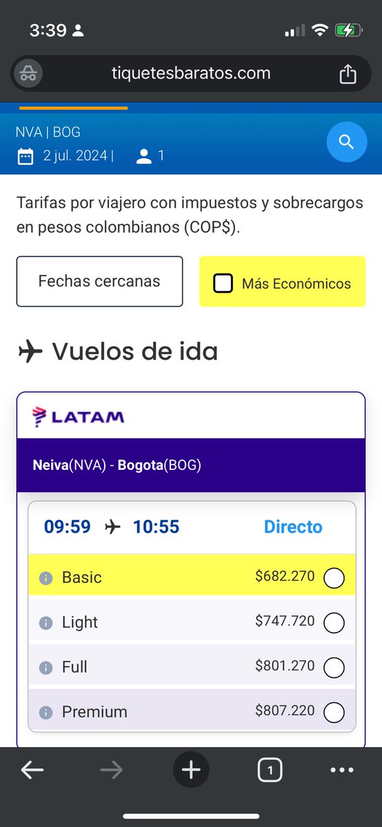 GACP9305's tweet photo. Es increíble que este sea el valor más económico, para un vuelo de 20 minutos… Si, entiendo que por la fecha se suben los precios, pero así? Tampoco https://t.co/wvvToYriAb