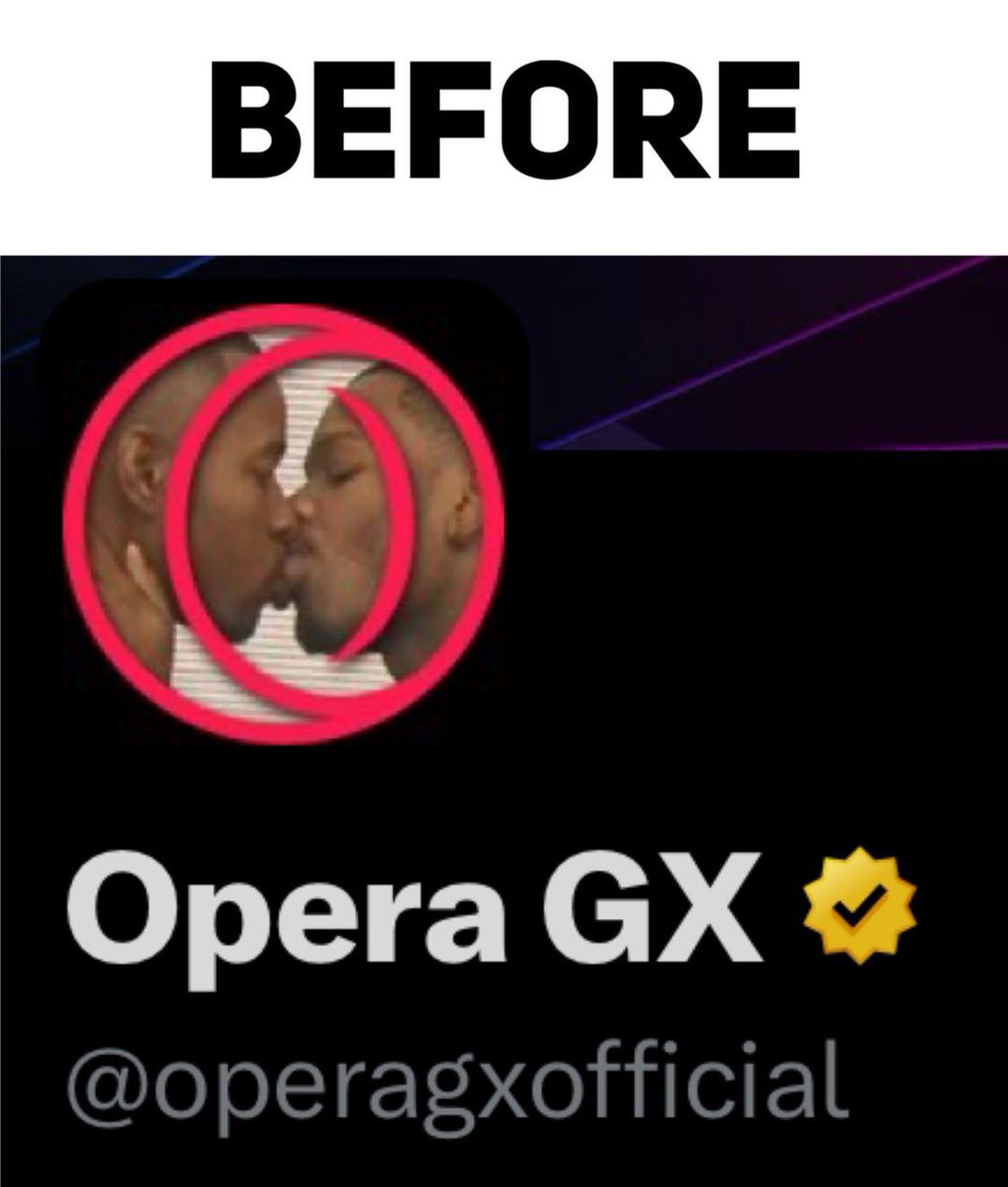 operagxofficial's tweet image. Due to popular demand we have changed our profile picture