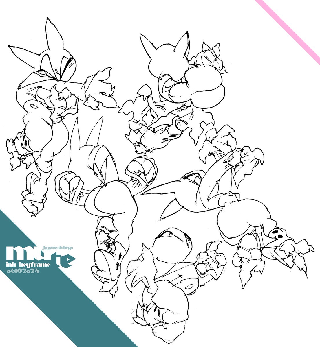 JGGenesisKeys's tweet photo. ' Mute: Ink keyframe '
Pre-sprite ink line art by JG GenesisKeys. https://t.co/yJNQgXv6X5