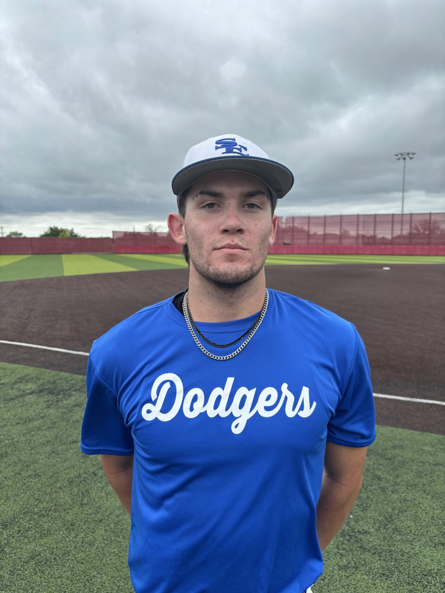 FiveToolSCL's tweet photo. F: Dulins Dodgers JB College 3, TBT Texas Ballers 2
PoG: Brady Phelps 2 IP, 5K, H, 0 ER
Notable: Gardner Lawrence 1-2, 2B / Collin Poindexter 4 IP, 7K, 2H, 0 ER https://t.co/MCRRj8aAFZ