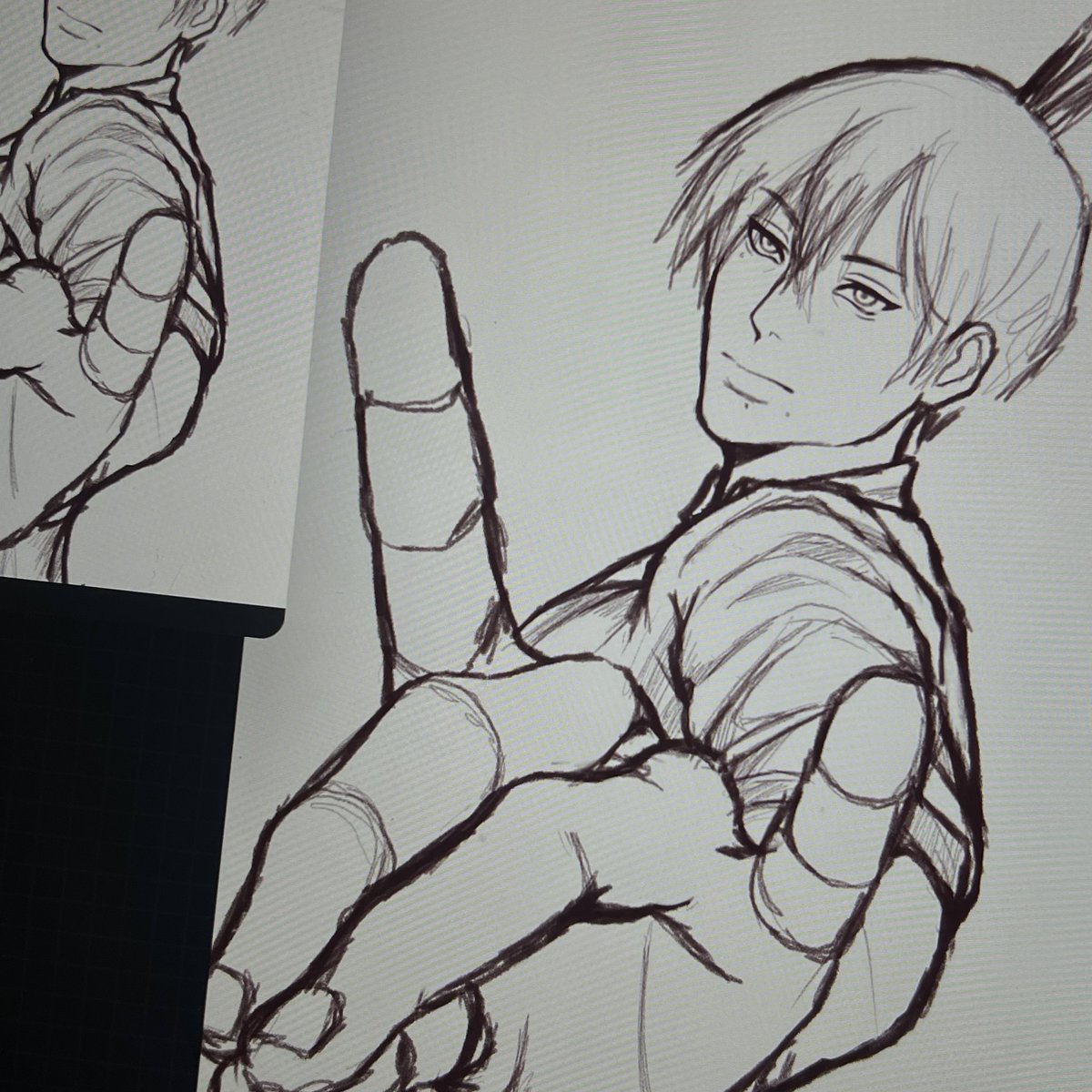 ImYubiii's tweet photo. (WIP ) Hope you guys like CSM 🫡 #Fanart #Aki https://t.co/cW7u5tfj59
