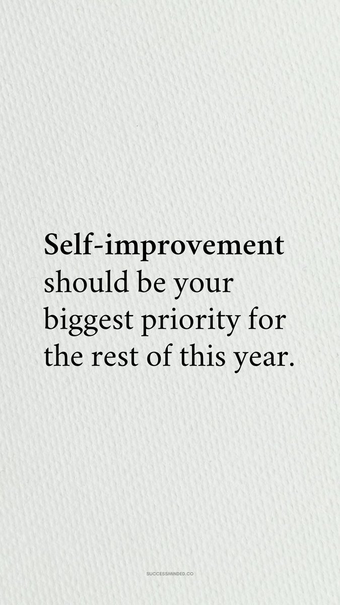 _SuccessMinded_'s tweet image. Self-improvement.