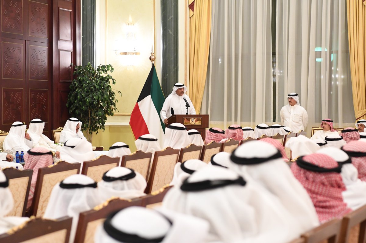 kuna_ar's tweet photo. سمو ولي العهد الشيخ صباح خالد الحمد الصباح يؤكد ضرورة استكمال مسيرة الريادة نحو مزيد من التقدم والازدهار للوطن في ظل القيادة الحكيمة لحضرة صاحب السمو أمير البلاد الشيخ مشعل الاحمد الجابر الصباح https://t.co/mqCuZVmck8