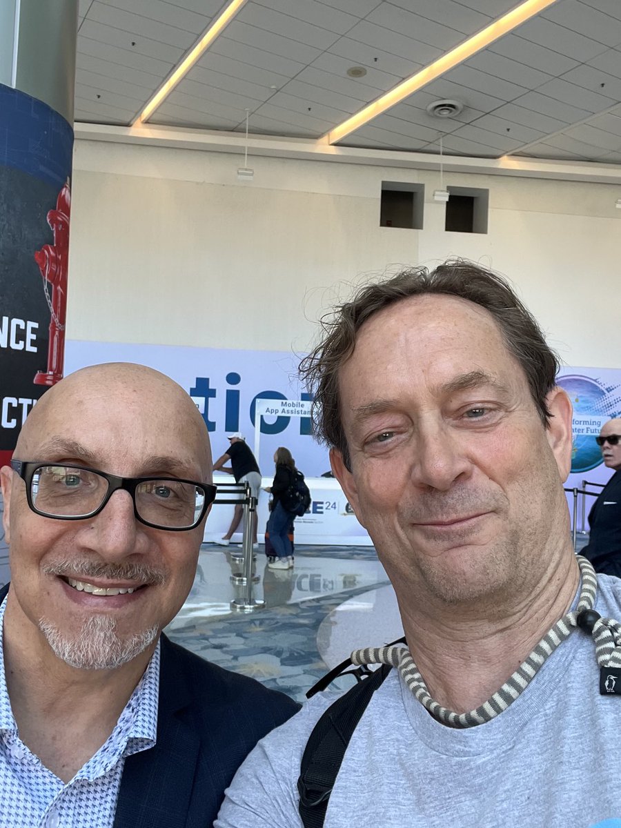 George Hawkins (@georgehawkinsdc) on Twitter photo Already seeing so many friends at <a href="/awwa/">American Water Works Association</a> #ACE24 -shared a flight and Uber with <a href="/AlanTheWaterMan/">Alan Roberson</a>, first person I bump into is old friend and colleague <a href="/PhillyH2O/">Philadelphia Water</a> Commissioner Randy Hayman, then bumped into this gent <a href="/TorontoWater/">TW - not monitored</a> Lou Di Gironimo. Already seeing so many friends at <a href="/awwa/">American Water Works Association</a> #ACE24 -shared a flight and Uber with <a href="/AlanTheWaterMan/">Alan Roberson</a>, first person I bump into is old friend and colleague <a href="/PhillyH2O/">Philadelphia Water</a> Commissioner Randy Hayman, then bumped into this gent <a href="/TorontoWater/">TW - not monitored</a> Lou Di Gironimo.