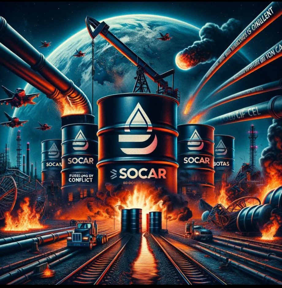 Azerbaycan'ın petrolünü Ceyhan Boru hattı üzerinden İsrail'in katil uçaklarına taşımayı durdur SOCAR!

Gazzeli çocukların kanına girme SOCAR!

 #vanalarıkapattürkiye