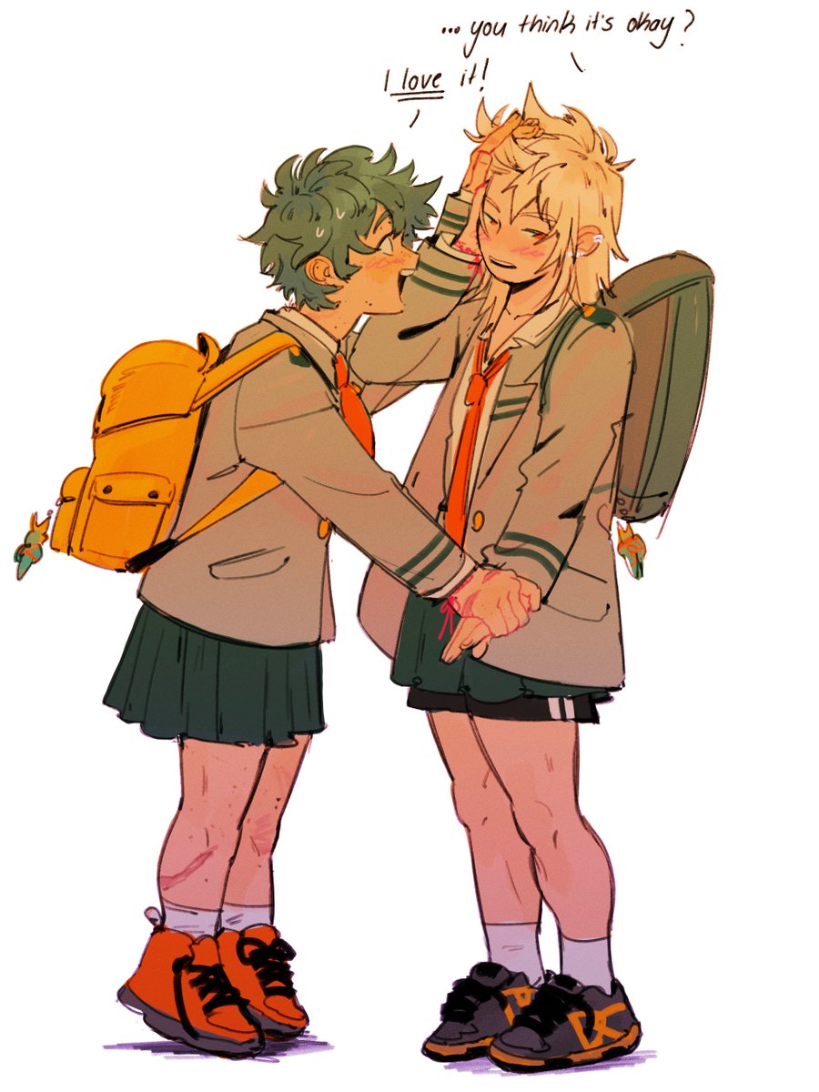 fem!bkdk friends to lovers for <a href="/catnip4lino/">cat is back to school 🌷🐈</a> &amp; <a href="/bkgizk/">nunu (craving biceps)</a>  🧡💚