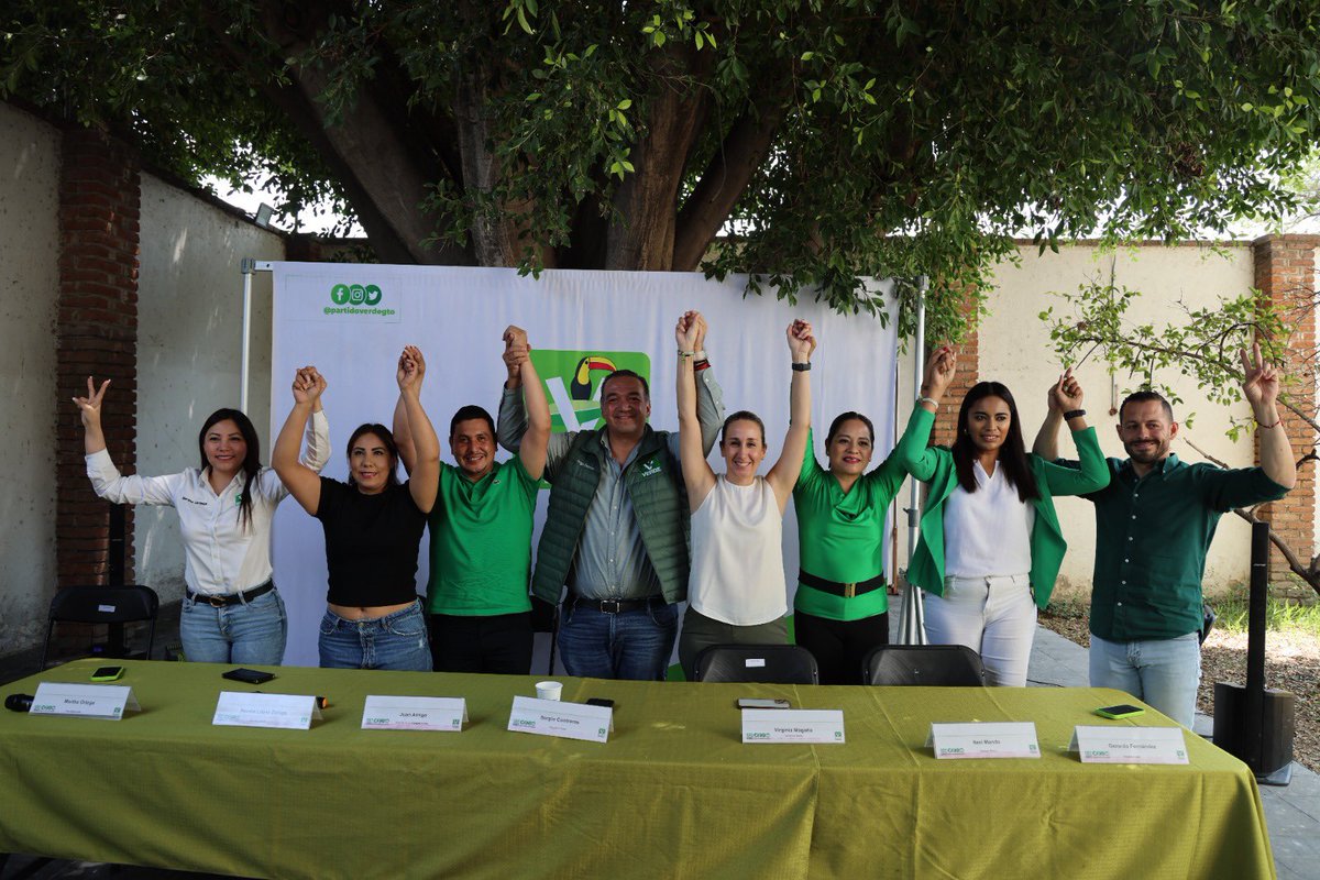 partidoverdegto's tweet photo. 🎤Informe de resultados 2024

Agradecemos a las y los votantes por darnos su confianza.
¡La familia Verde viene con mucha fuerza y el objetivo bien claro de un mejor Guanajuato para todas y todos! 💚✅

🔗https://t.co/hkSsiPmugJ https://t.co/VmNwaedJ1l