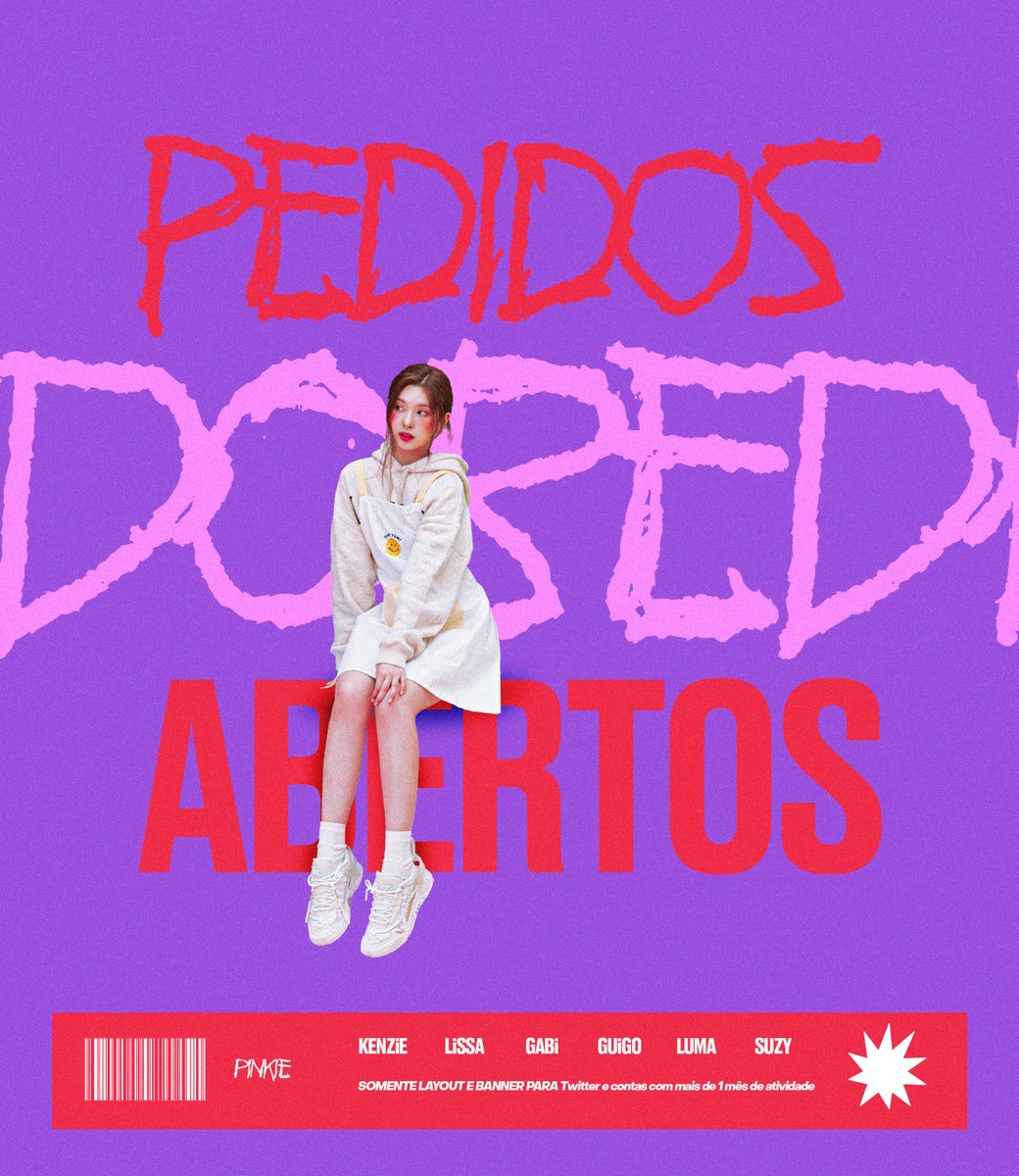 | PEDIDOS GRATUITOS ABERTOS

Limitados à layout e banner para Twitter, e contas com mais de um mês de atividade.

FORMS: docs.google.com/forms/d/e/1FAI…

ACOMPANHE SEU PEDIDO: docs.google.com/spreadsheets/d…