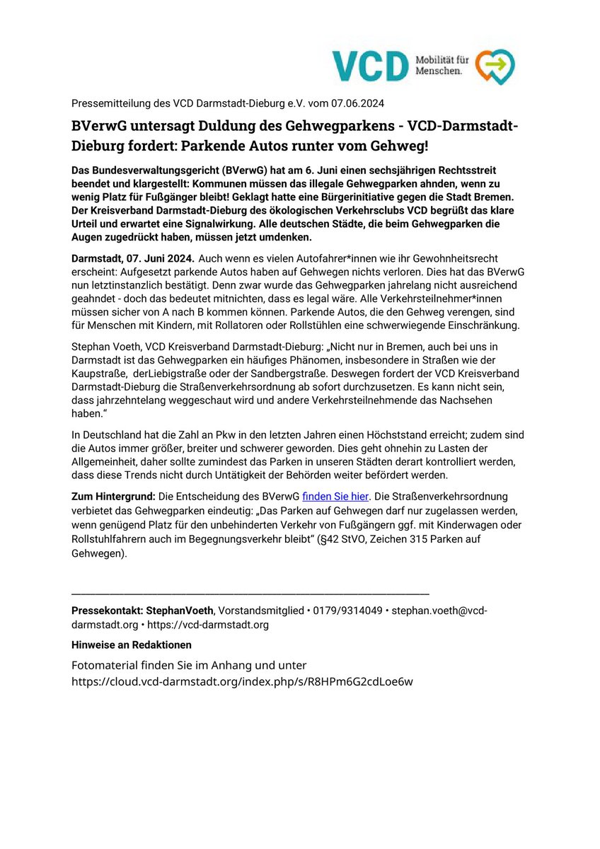 VCD Darmstadt-Dieburg e.V. tweet media