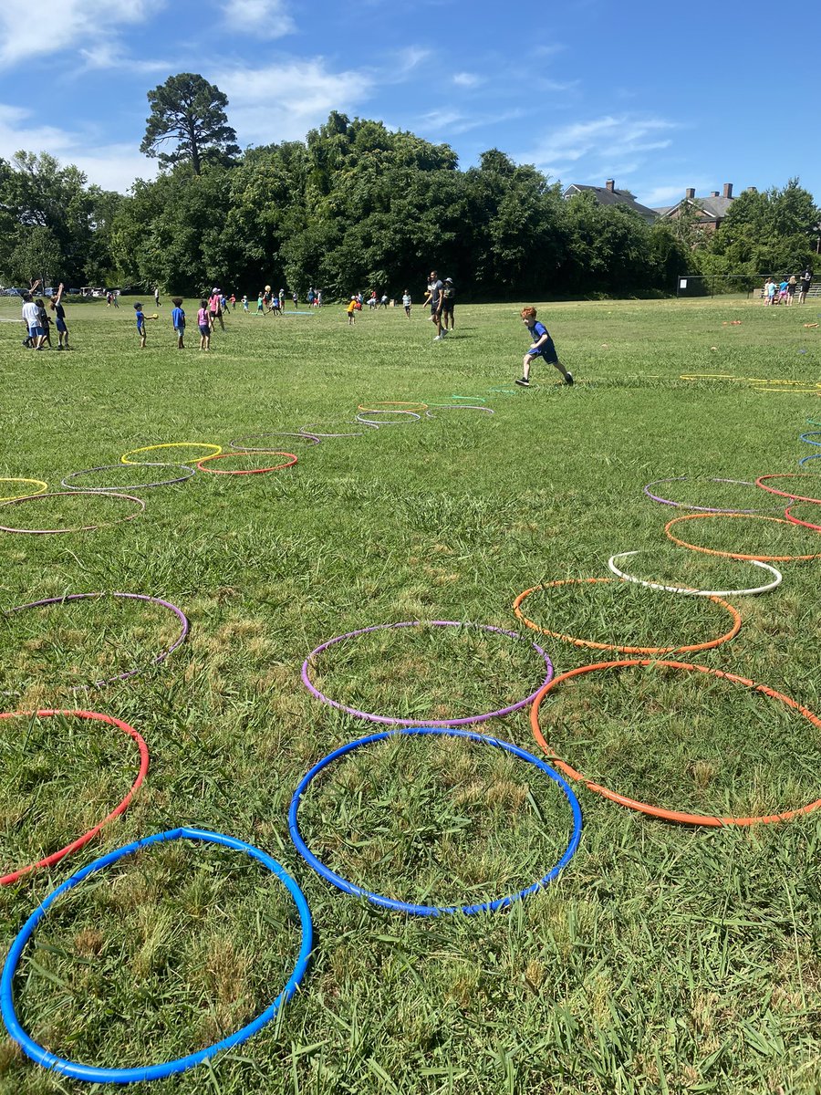 Teacher moms out there know how it feels to miss out on so much, but thanks to a strange year of calendaring, my kids have an extra four days of school, &amp; I’m making the most of it, doing “mom stuff” I often miss out on! Spent all day at field day to kick off the week!