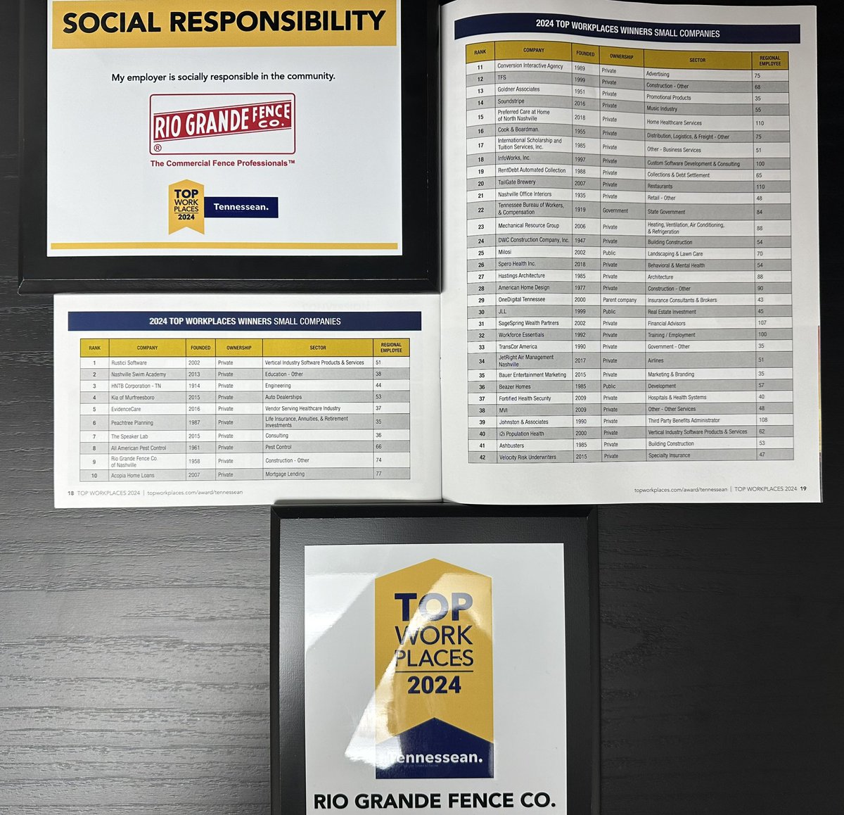 Rio Grande Fence Co. of Tennessee tweet media