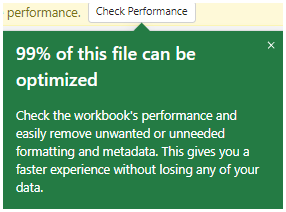 KoprowskiT's tweet image. I just opened a workbook from circa 2019...

Hey, @Microsoft365,
These #ProTips in #Excell look terrific.
cc @JenMsft 
#Metadata #Performance