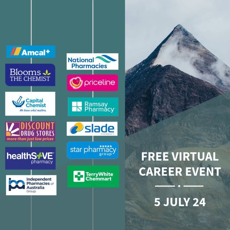 The Pharmacy Careers Summit 2024 promises to be the biggest employment gathering of Pharmacy Banner Groups in Australia this year!

The Summit will provide tangible career opportunities for students, interns, and pharmacists alike. Register now at buff.ly/3QZ8APS