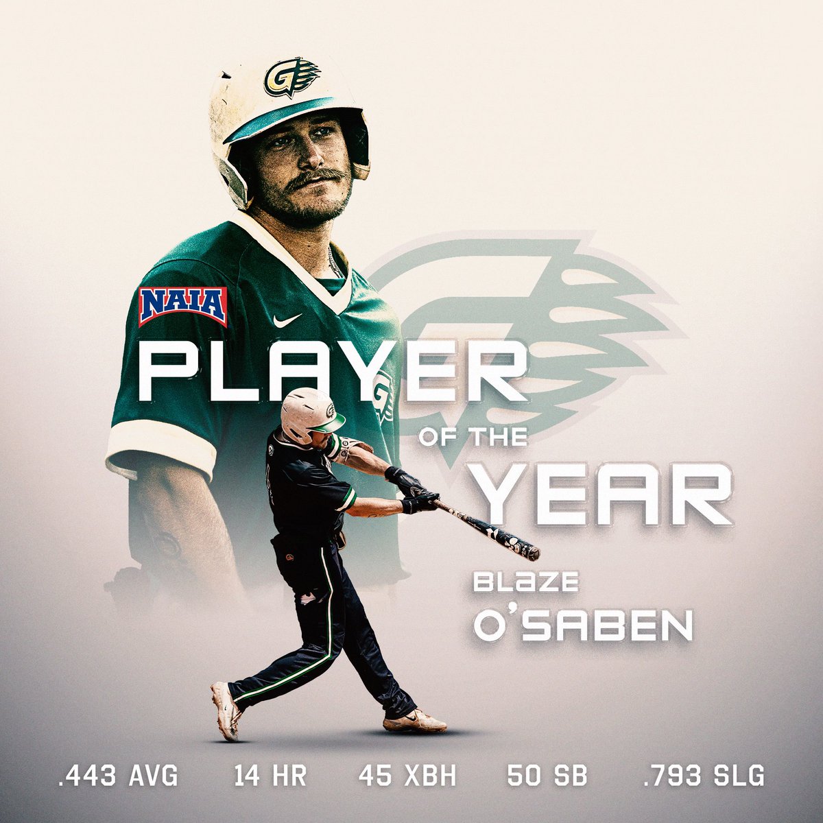 Heating up the diamond, Blazing the way to the NAIA Player of the Year