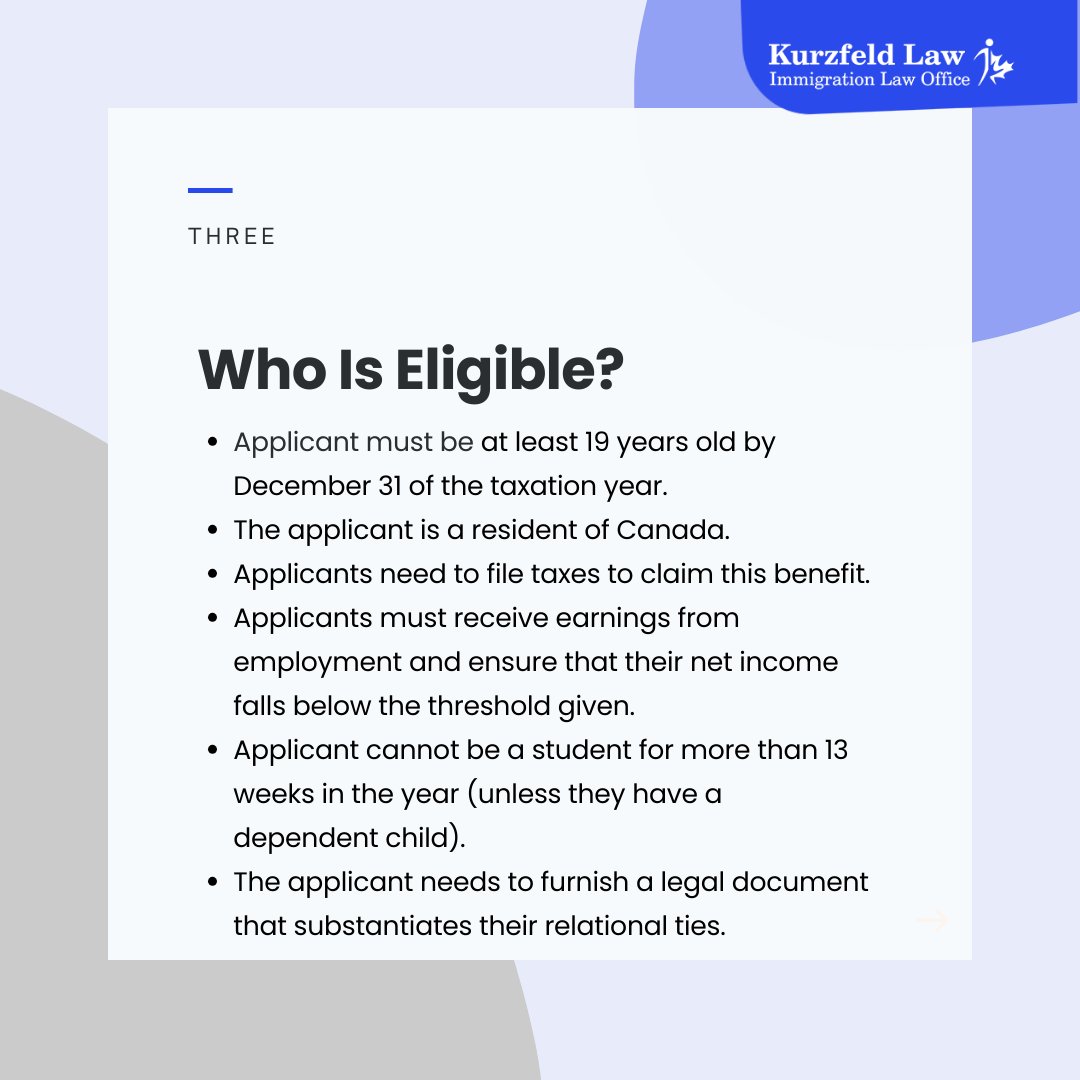 immigration_way's tweet image. Do you qualify for the #CanadianWorkersBenefit (CWB)? Time to find it out!

The CWB is a refundable tax credit providing financial assistance to low-income individuals &amp;amp; families in Canada.

Visit our website to know more: immigrationway.com

#ImmigrationWay