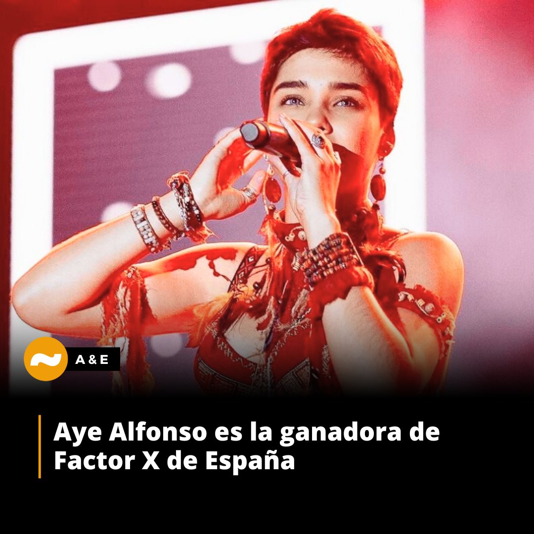 ¡Orgullo nacional!🤩🇵🇾

🎙️🥇Aye Alfonso es la ganadora de Factor X de España

😭❤️La talentosa artista paraguaya conquistó al público y consiguió los votos necesarios para quedarse con el primer lugar del concurso

📻#1020AM