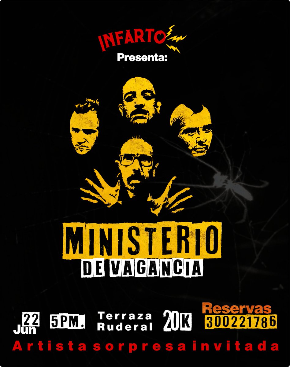 Tenemos 40 cupos para una tarde inolvidable!
Nuestra terraza con vista a la montaña
Tarde bogotana con pola y los clásicos de Ministerio De Vagancia MDV en vivo
Adquiera su entrada pronto escribiendo al 3002217806