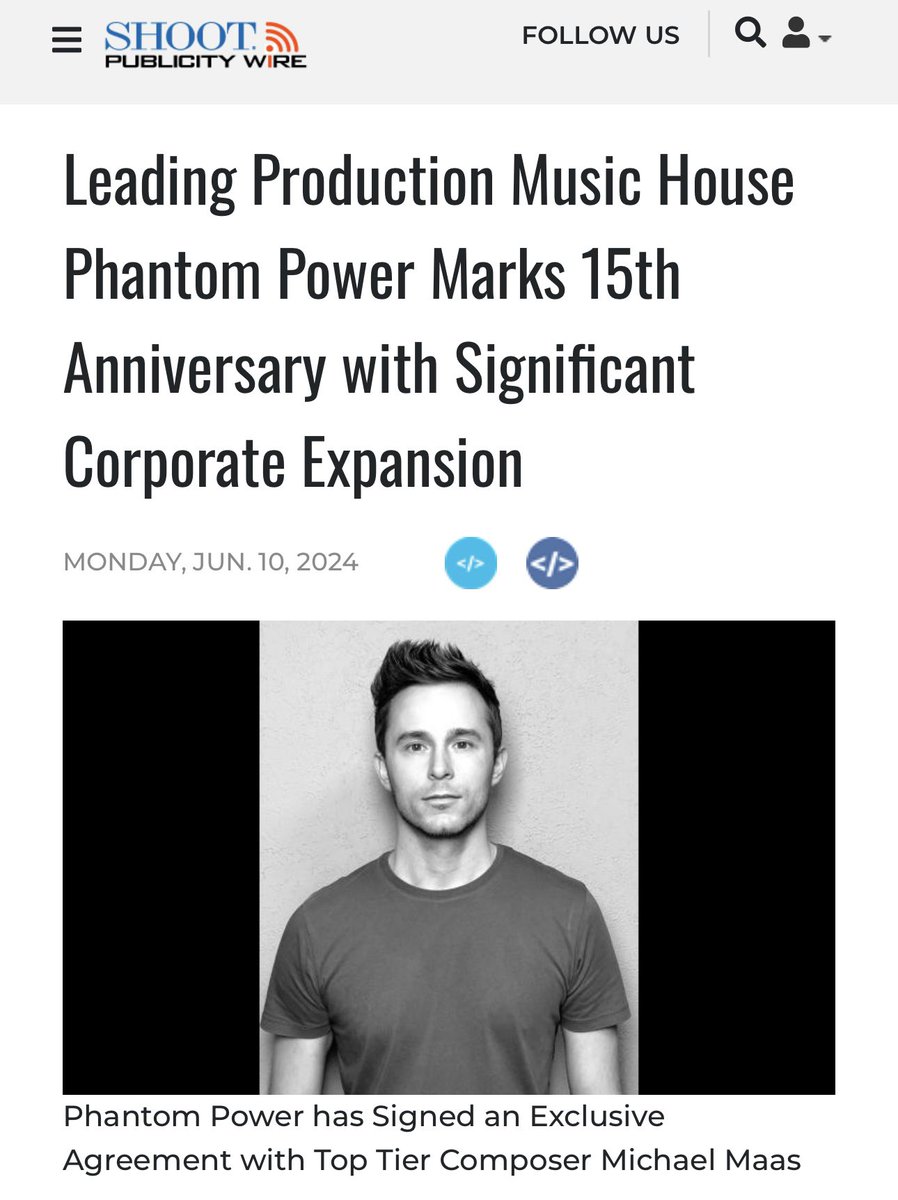 The secret’s out! After more than a decade of collaboration, I’m thrilled to announce that I’ve officially signed as an exclusive trailer composer for @phantompowermx . Our long-standing partnership has now evolved 🔥🔥🔥