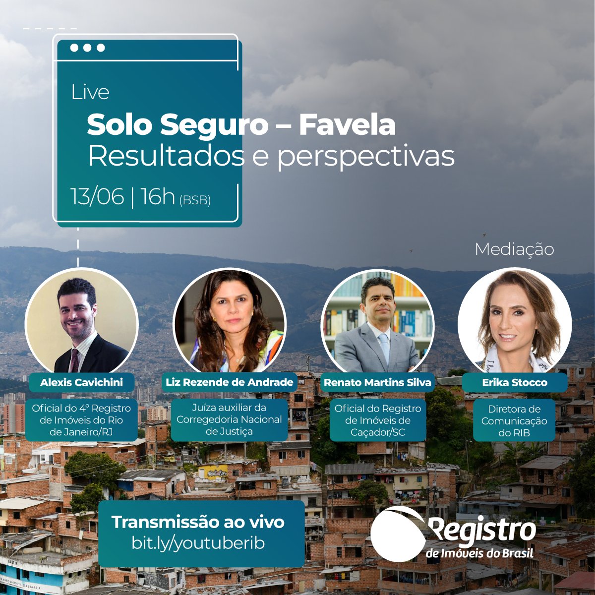 RIdoBrasil's tweet photo. A Semana Solo Seguro - Favela terminou, mas as novidades não param! Na próxima quinta, 13 de junho, às 16h, teremos uma live para falar sobre os resultados obtidos e as perspectivas para o futuro.  

A transmissão será realizada em nosso canal no YouTube: https://t.co/79XYtXHooA https://t.co/wAJzJzmAAv