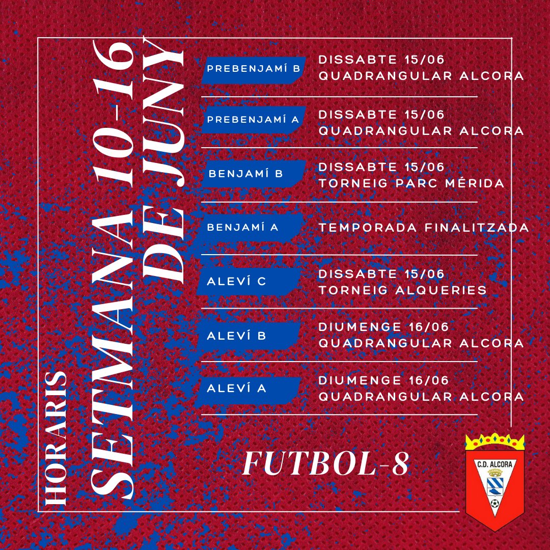 CD Alcora tweet media