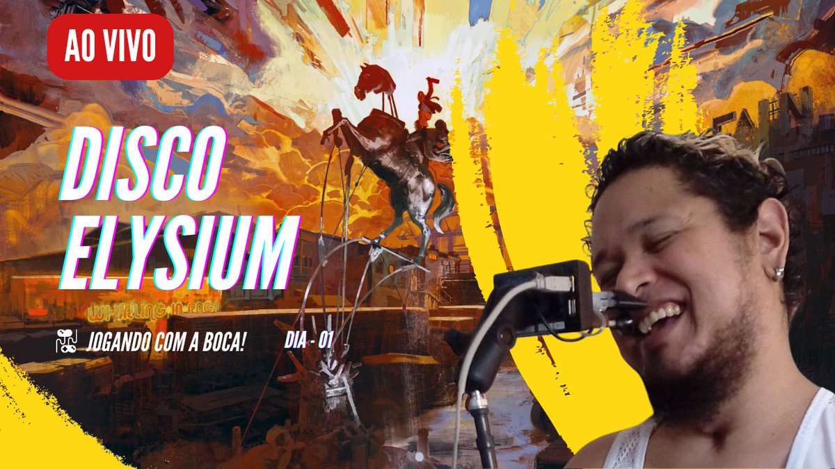 ContatoNerd's tweet image. Voltando para os mistérios, devaneios e amnésias alcoólicas de Disco Elísyum!

Tirando as rodinhas e tentando alçar vôo direto no YouTube!

Cola aí!

Link abaixo!

#QuadStick #AbleGamersBR #Valorant #ApoiaSe #youtube #live