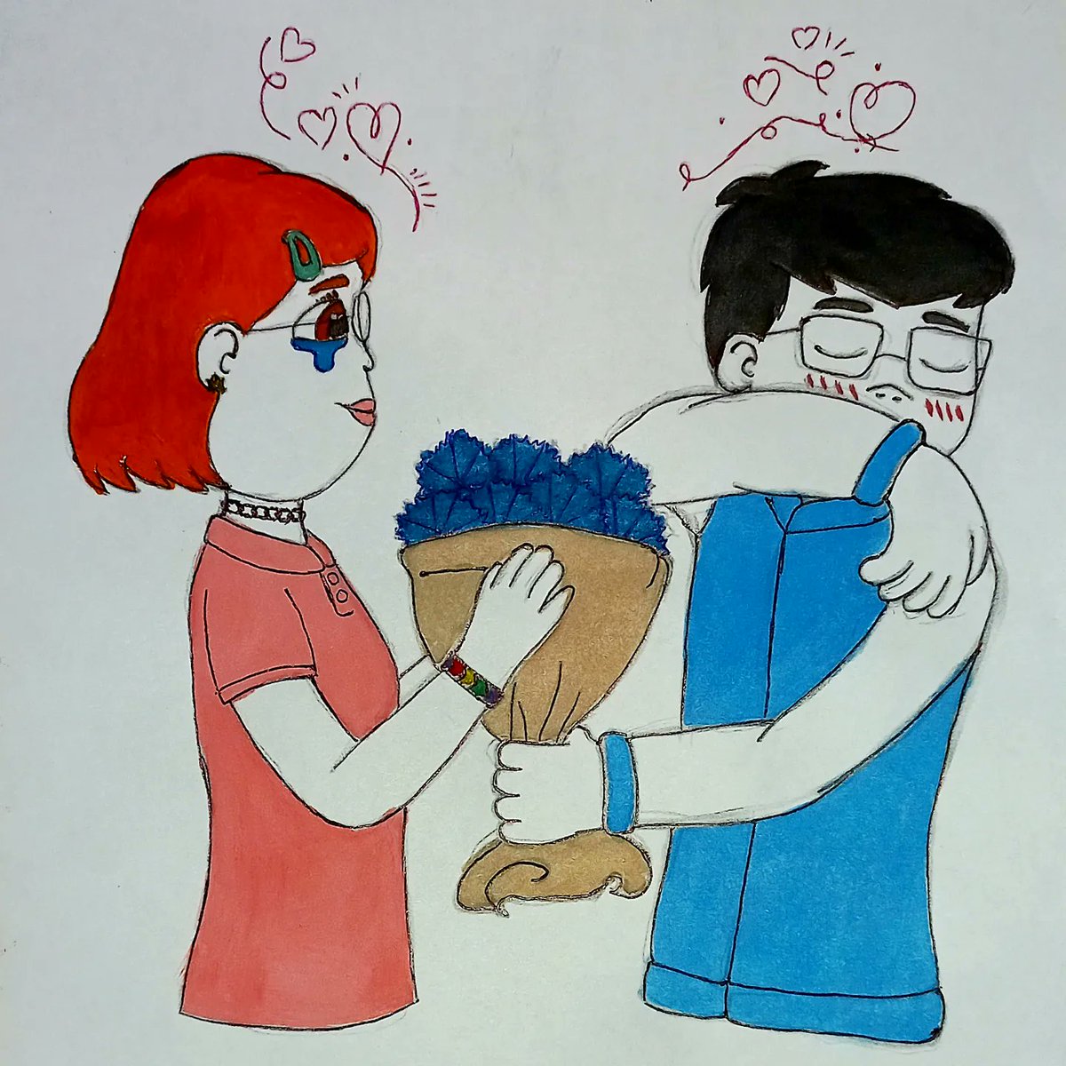 daniik_2001's tweet photo. #MeilinLee cries with happiness when her cousin Daniel gives her a bouquet of flowers, there by showing his kindred love.
#TurningRed #PixarRed #ItsGonnaBeMei #ЯКраснею #RedPixar https://t.co/iACK9lMnHT