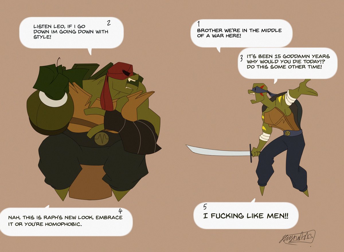 ItsHussypuss's tweet photo. Future Raph's eyeliner story

#rottmntfanart #RiseoftheTMNTmovie #rottmnt #UnpauseRiseoftheTMNT #badfuture #riseofthetmnt https://t.co/cvqi0WCOnL