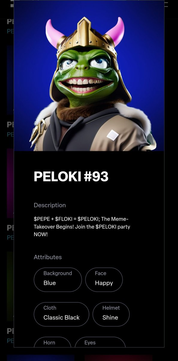 pelokicoin's tweet photo. Peloki #93, rarity rank is 118
Congratulations to the owner 🎉 
Mint here and get the $peloki #airdrop
https://t.co/2kHvzkHFJ0 https://t.co/9BpAd0uD8c