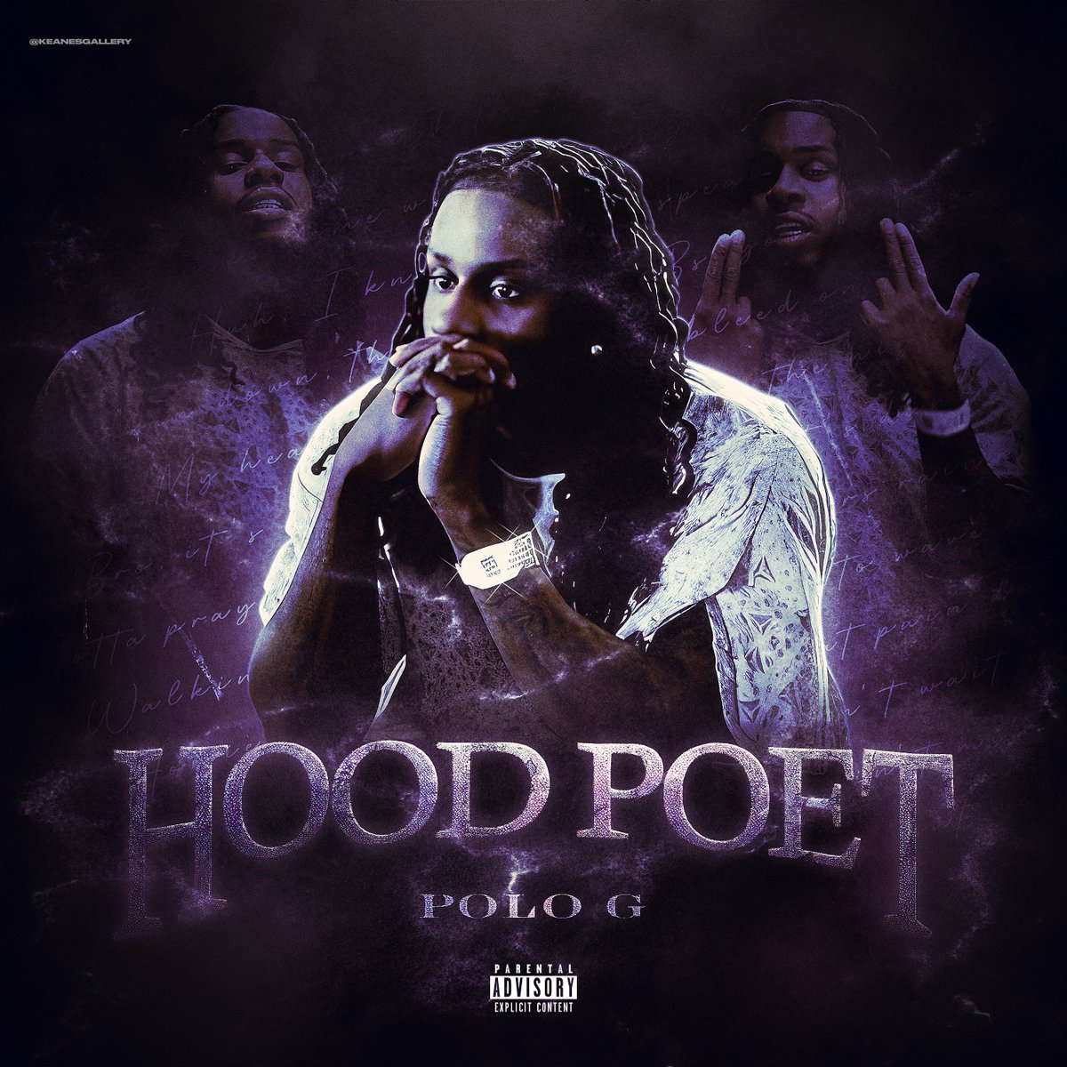 KeanesGallery's tweet photo. @Polo_Capalot Check out this cover I did for HOOD POET @Polo_Capalot https://t.co/Fo75B57jSk