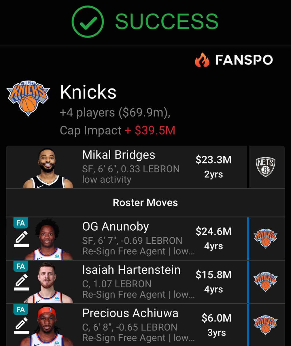 fanspo's tweet photo. Could Mikal Bridges be the missing piece for the Knicks? 🤔

(via u/maxthegolfer on https://t.co/EzrHobwFPt) https://t.co/SWa1HafFir