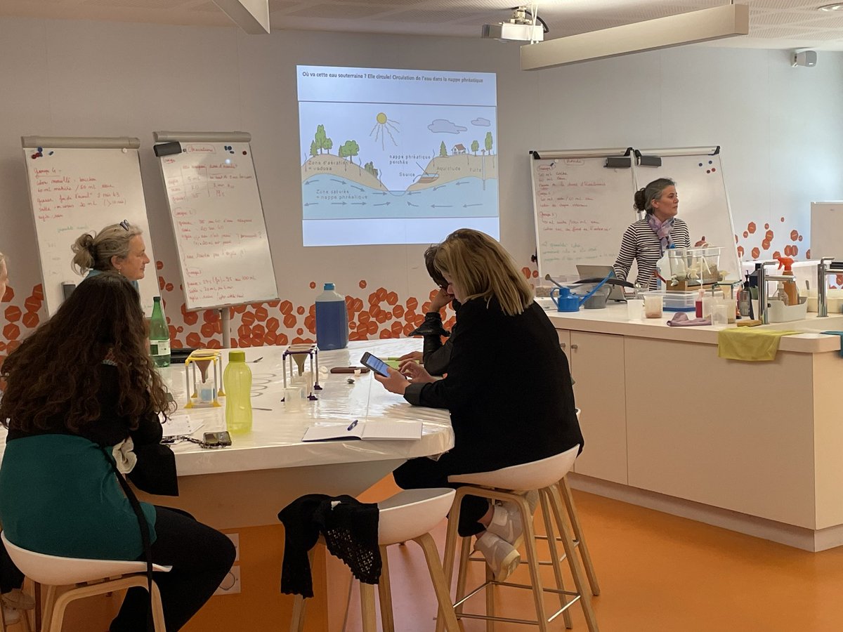 MISS_sciences's tweet photo. 10/06 - Journée de formation pour les PE 1er degré de l’@education_gouv #CD91
Biodiversité et cycle de l’eau domestique.
#HélèneCourvoisier
#AliceAléonToppani https://t.co/icpf1HtuvF
