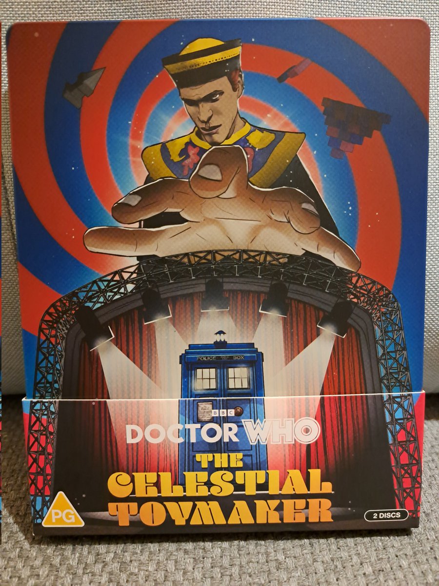 etchi's tweet photo. New #bluray arrival curtesy of @bbcdoctorwho @BBCStudiosPress @BBCOne #DoctorWho #TheCelestialToymaker brand new recreation of the lost adventure starring William Hartnel as the Doctor , contains a colour & black & white version along with a making of feturette + lots more. https://t.co/uhptoZuL5t
